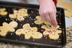 Weihnachtsbäckerei im Chillout