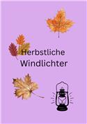 Herbstliche Windlichter