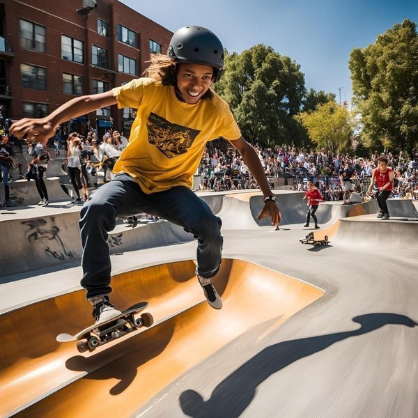 Woche2: Skatekurs in der Skatehalle Wiesbaden
