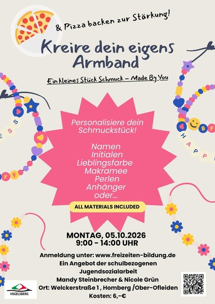 Kreiere dein eigenes Armband. Ein kleines Stück Schmuck - MADE BY YOU!