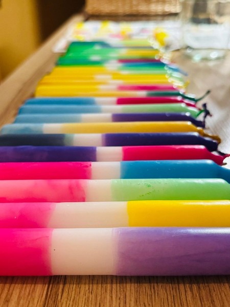 Dip & Dye - Kerzenfärben - Ein Kurs für Mütter