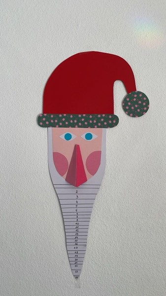 Fluppi-Klub: Wir basteln einen Nikolaus Adventskalender - Für Eltern mit einem Kind von 3-6 Jahren