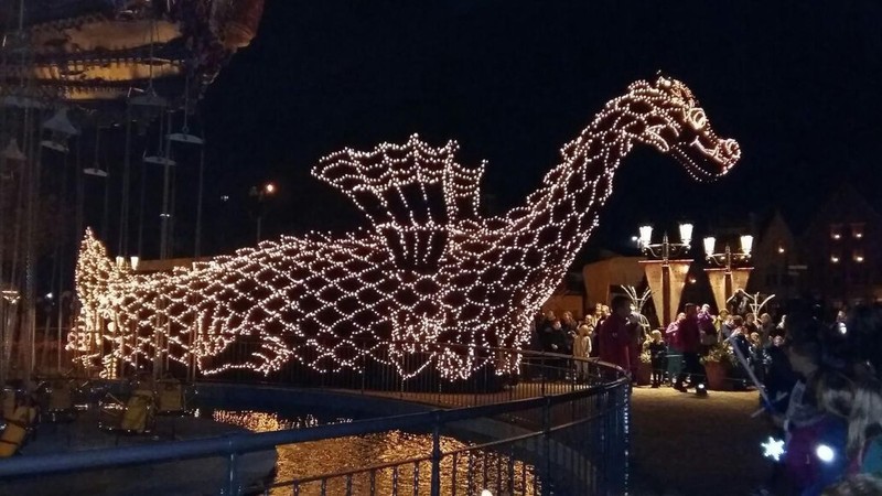 Hansapark mit Lichterparade und Feuerwerk für die ganze Familie