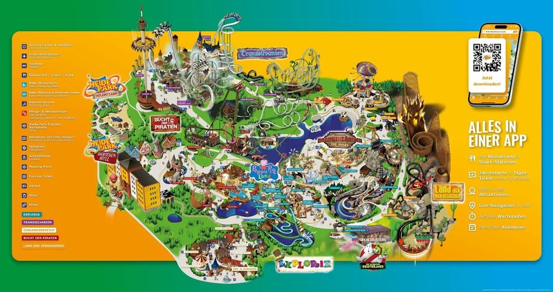 українська родина -Familienfahrt zum Heidepark Soltau (inkl. Transfer) min. 1 Erwachsene Person