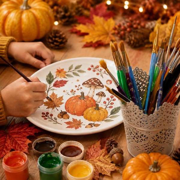 Halloween-Keramikwerkstatt