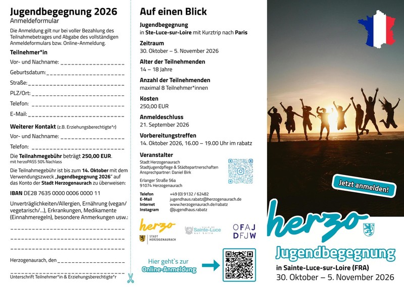 Jugendbegegnung 2026
