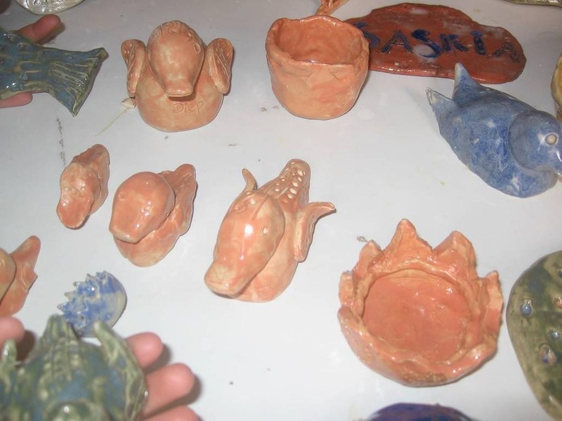 Kindertöpfern im Haus der Jugend