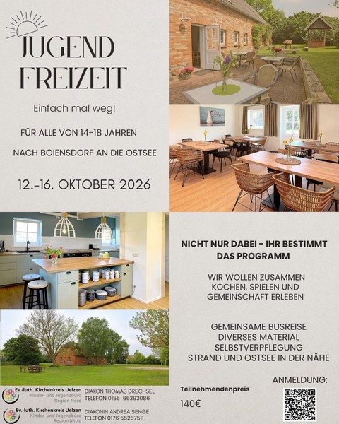 Freizeit in den Herbstferien 2026