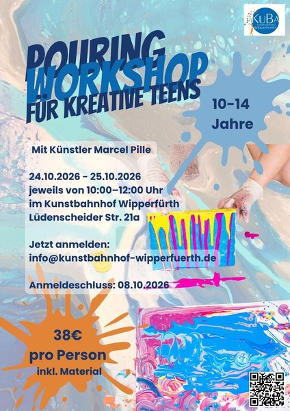 Pouring für kreative Teens