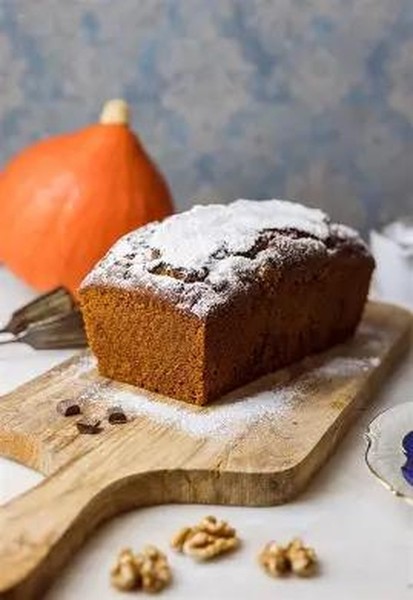 Wir backen süßes Kürbisbrot